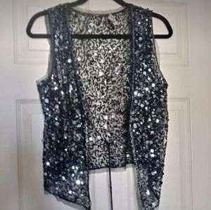 Sparkly vest